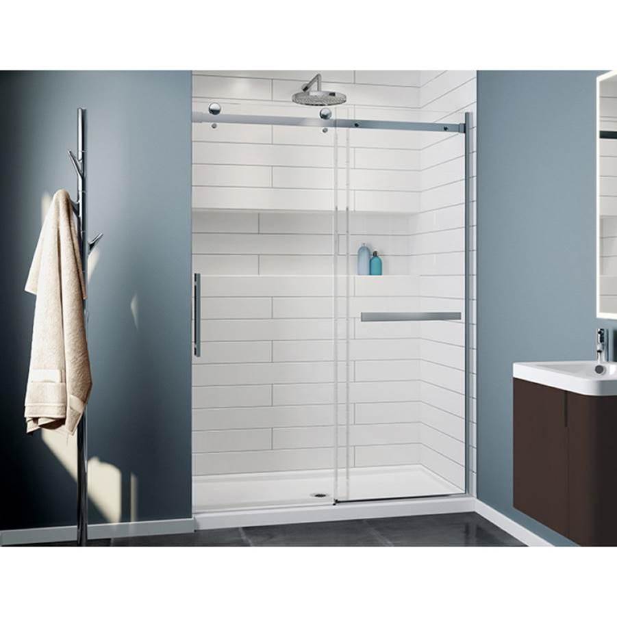 Porte de douche Fleurco Novara 48'' chrome