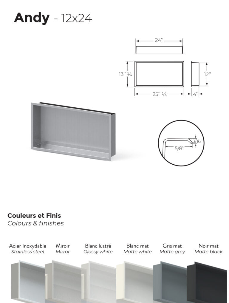 Niche Zvelt Andy 12x24